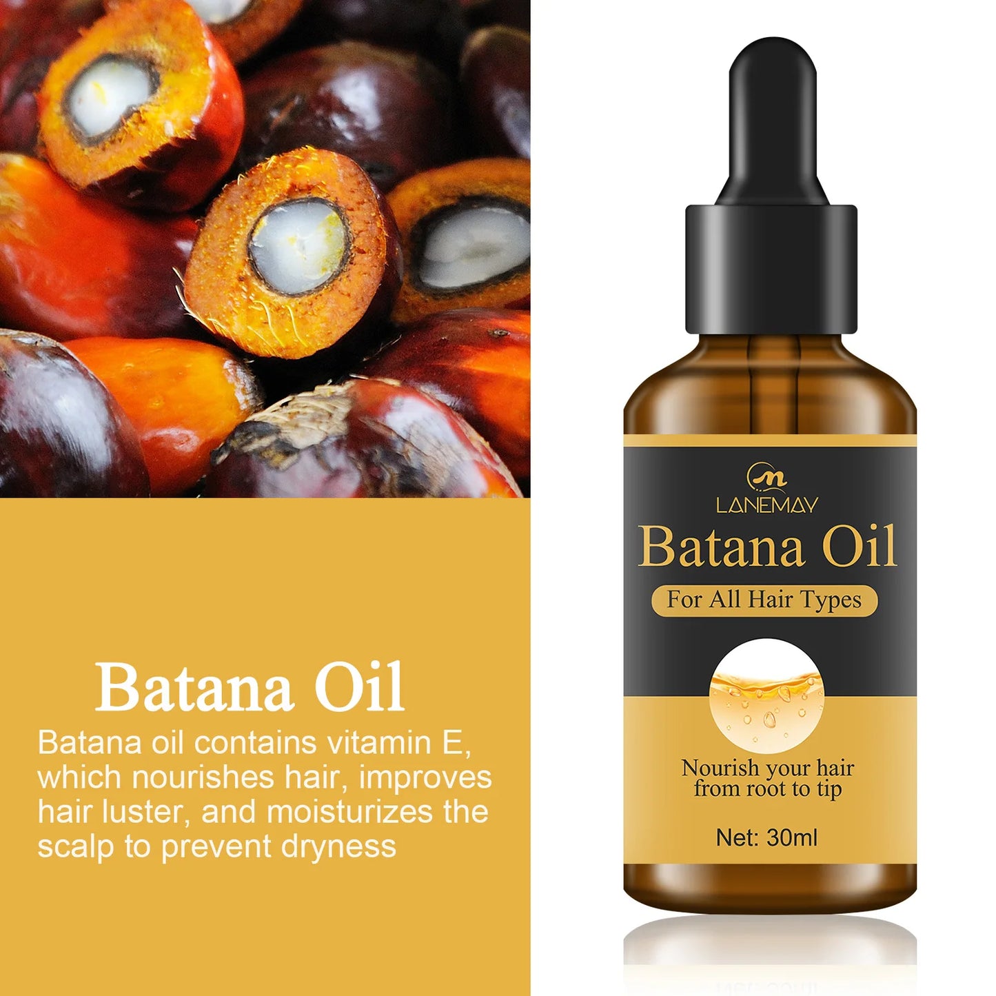 Batana Hair Growth Essential Oil