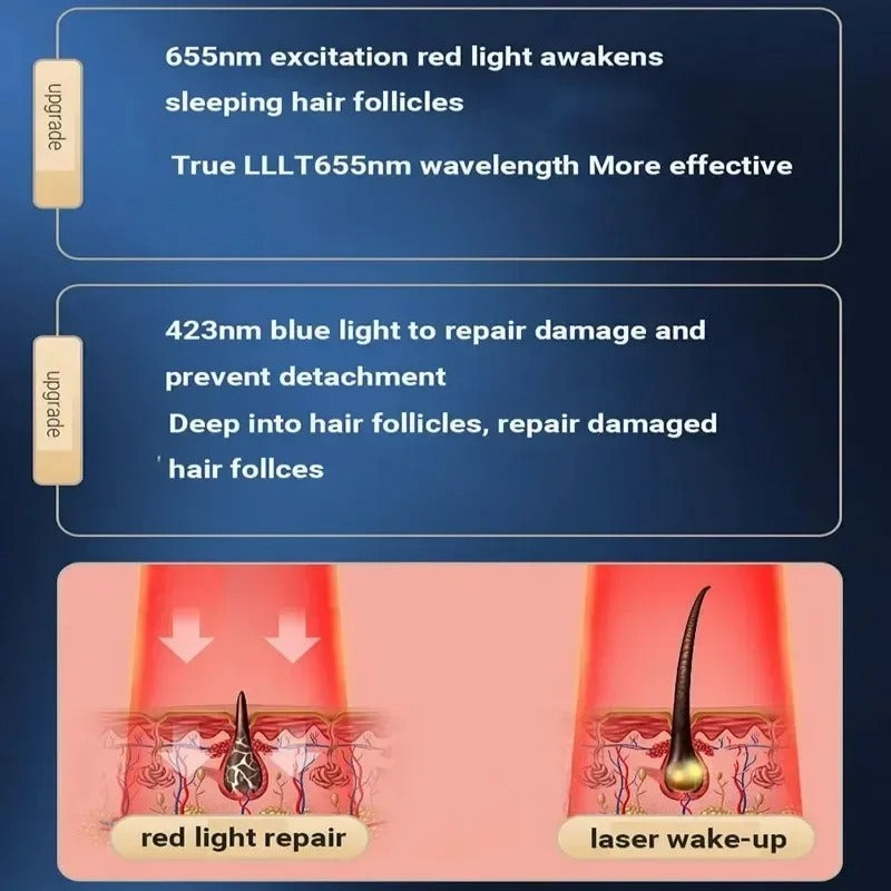 GrowRay™ Hair Therapy Brush